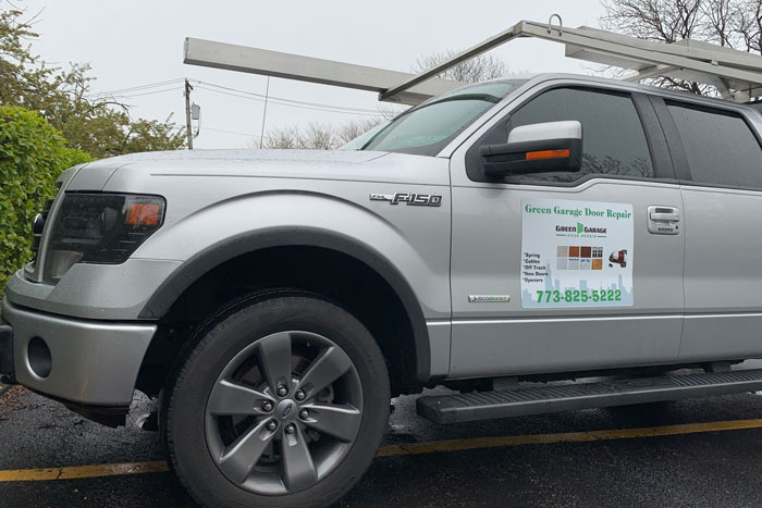 Garage Door Service Truck